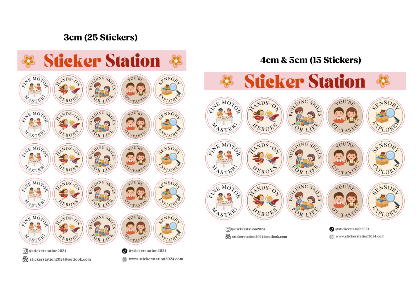 Hands-On Sticker Collection