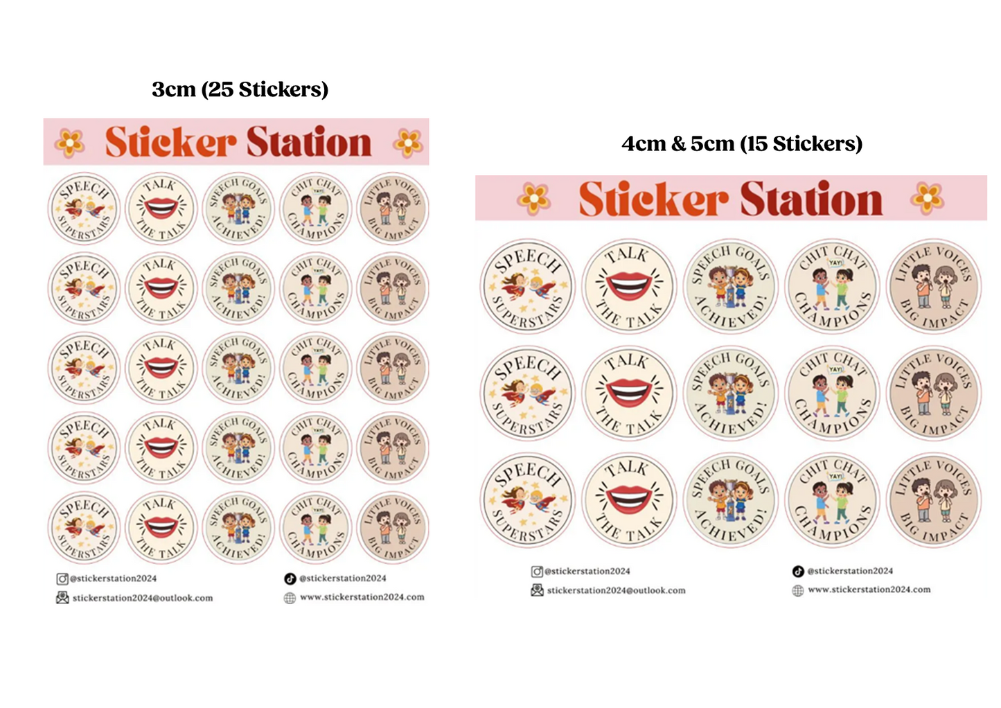 Chatterbox Sticker Collection
