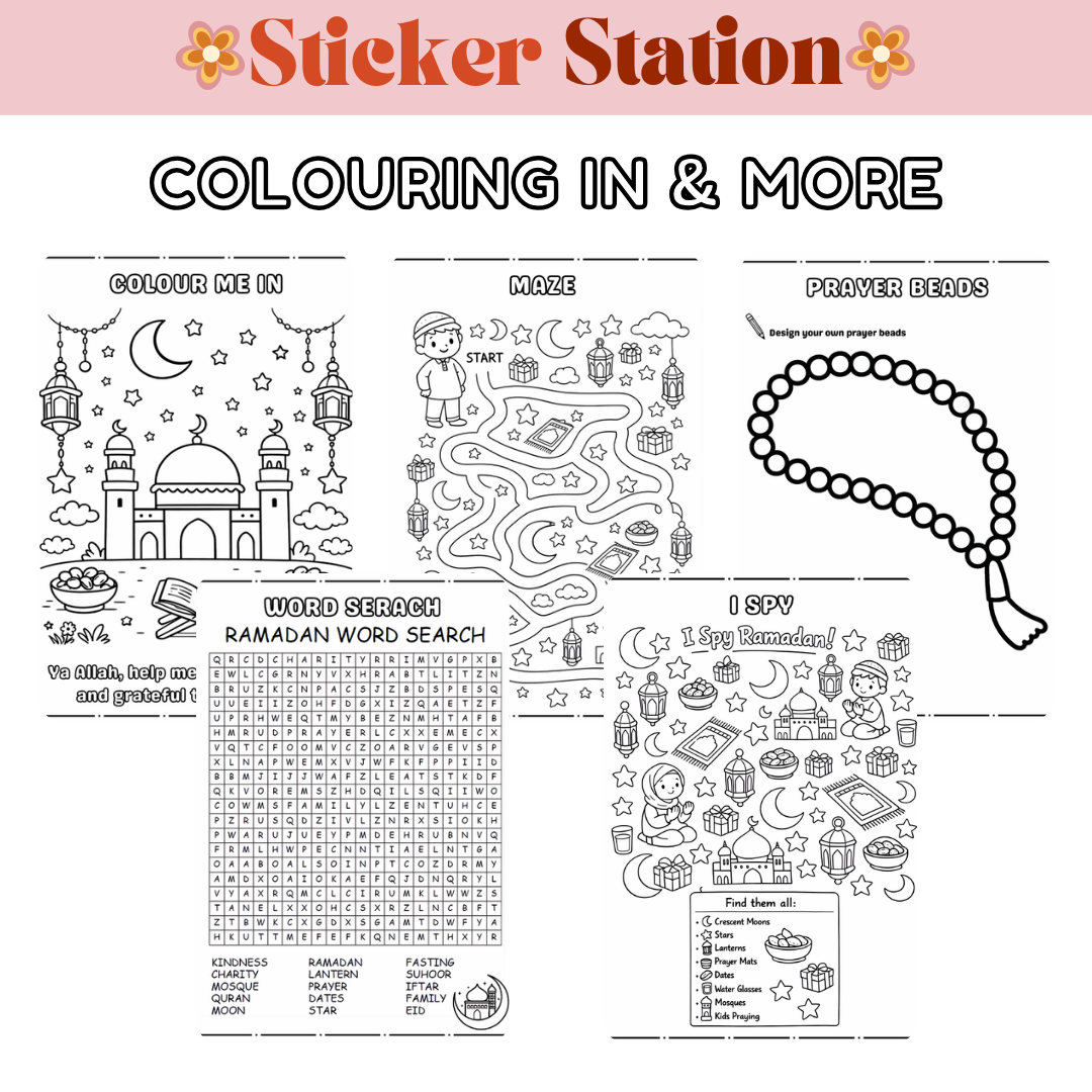 Ramadan Activity Book Digital Download