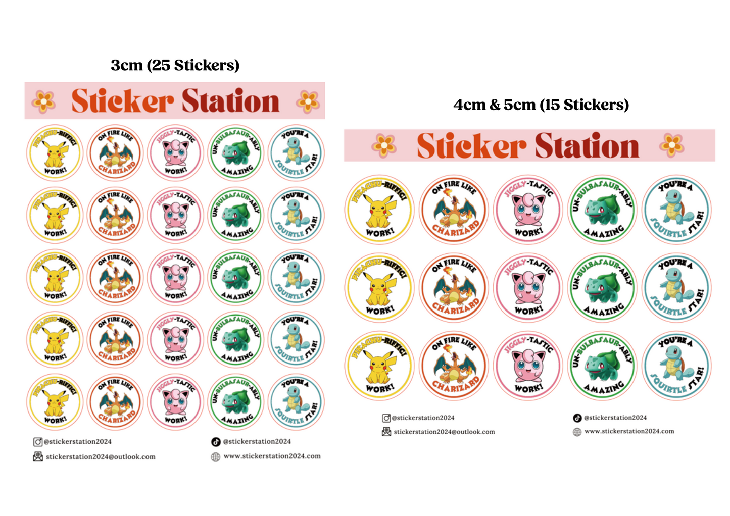 Catch 'Em All Sticker Collection